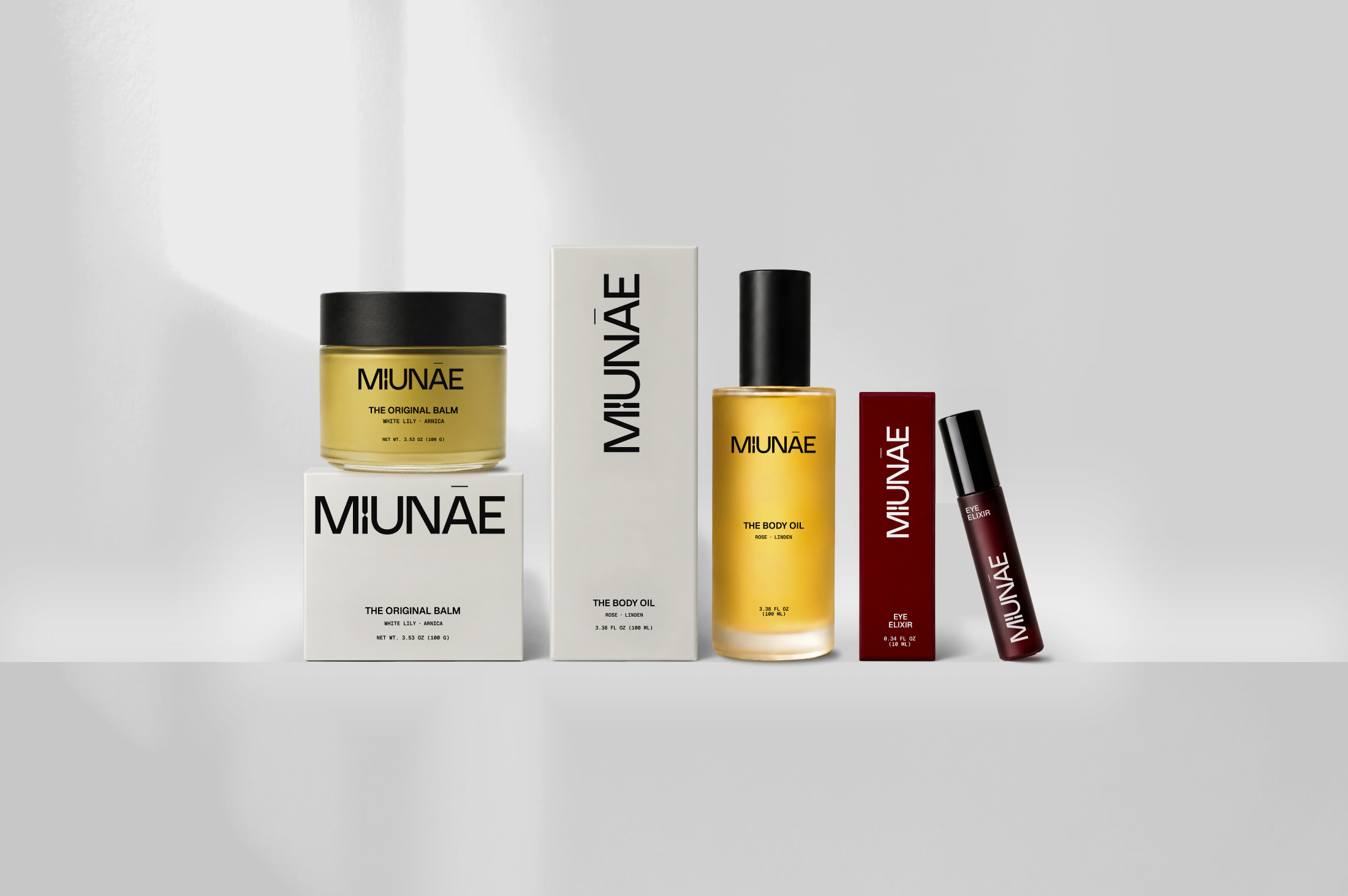 MIUNĀE complete brand world